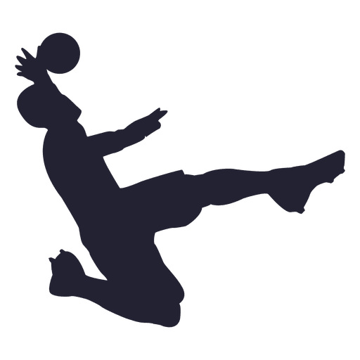 Soccer player goalkeeper silhouette.svg PNG Design