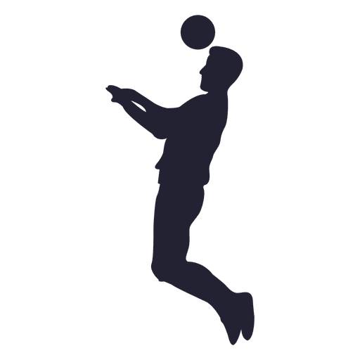 Soccer player heads ball 6 - Transparent PNG & SVG vector file