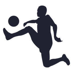 Soccer player receiving ball 1 PNG Design Transparent PNG