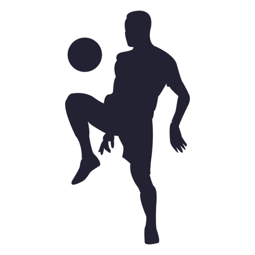 Soccer player receiving ball 2 - Transparent PNG & SVG vector file