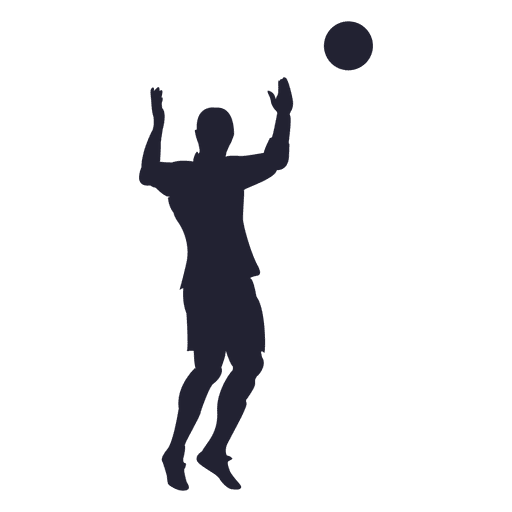 Fußballspieler Silhouette 6 PNG-Design