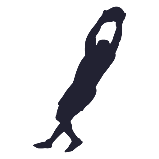 Soccer player throwing ball PNG Design