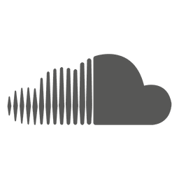 Ícone de nuvem de som Desenho PNG