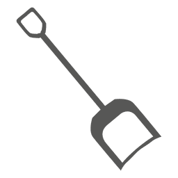 Spade shovel icon PNG Design
