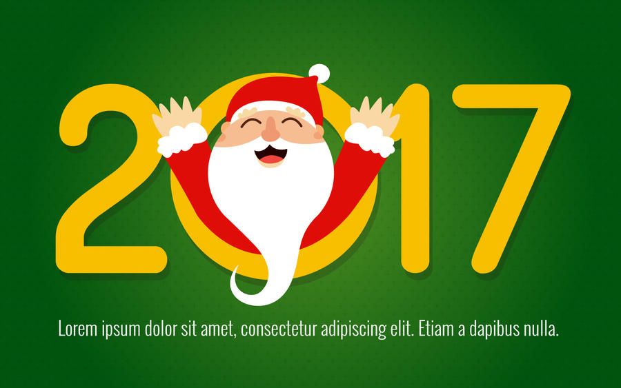 2017 feliz fabricante de cartão de Papai Noel 2017 feliz fabricante de cartão de Papai Noel