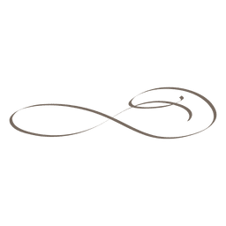 Spiral wave line decoration PNG Design