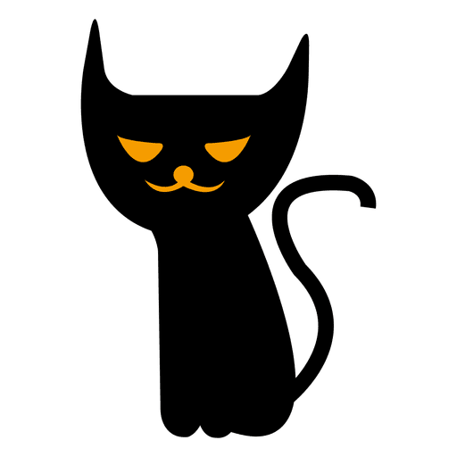 Download Spooky halloween cat 7 - Transparent PNG & SVG vector file