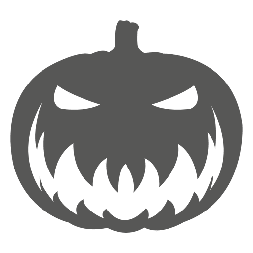 Icono de calabaza espeluznante Diseño PNG