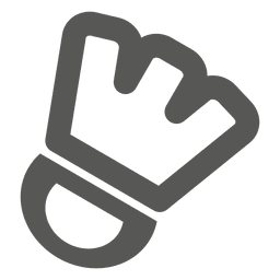 Sports hand glove icon PNG Design