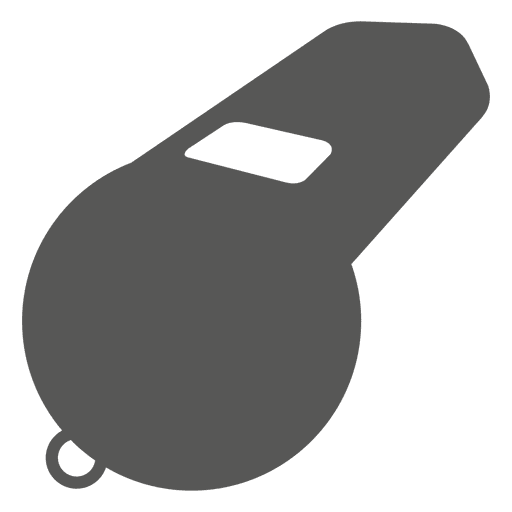 Sports whistle icon PNG Design