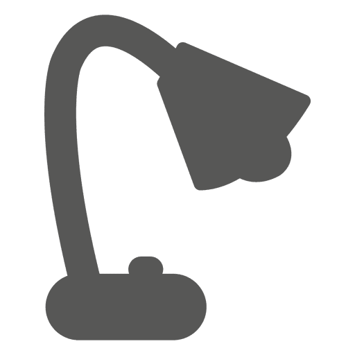 Spot Tischlampensymbol PNG-Design