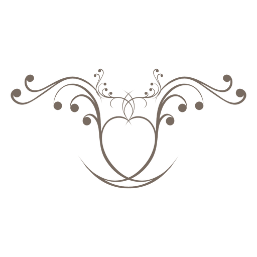 líneas arremolinadas ornamento de la decoración - Descargar PNG/SVG transparente