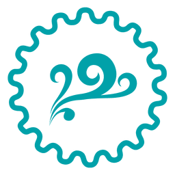 Swirls wheel PNG Design