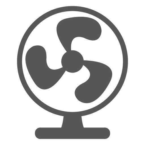 Icono de ventilador de mesa Diseño PNG