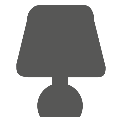 Pantalla de lámpara de mesa Diseño PNG