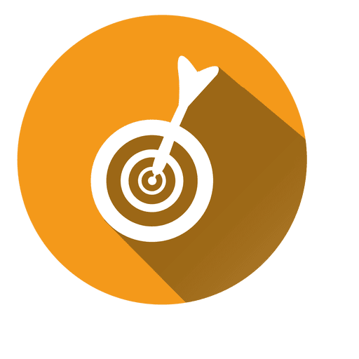 Zielkreissymbol PNG-Design