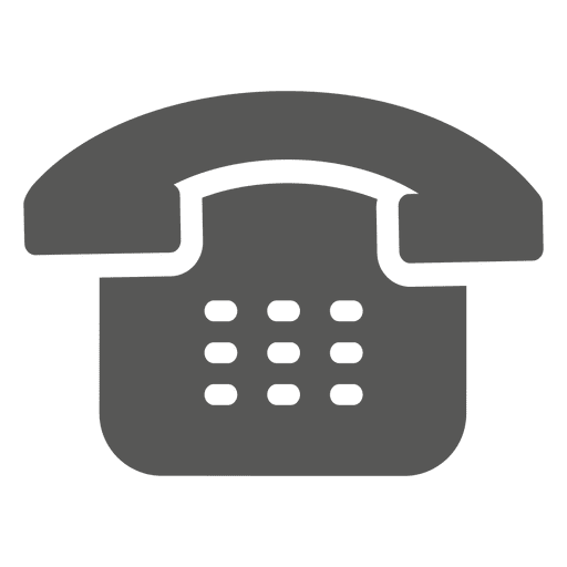 Old Telephone icon PNG Design