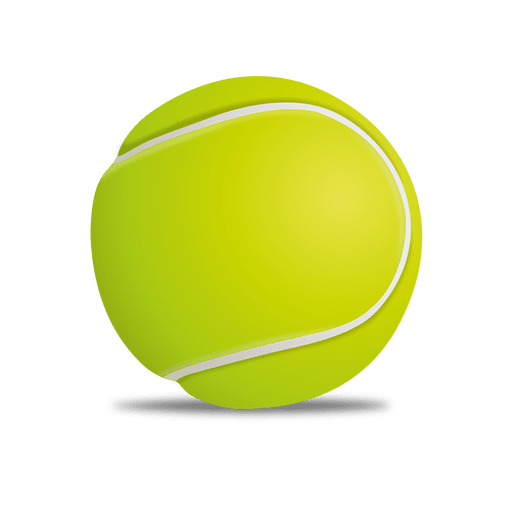 Pelota de tenis Diseño PNG