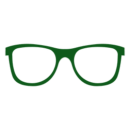 Óculos espesso moderno Desenho PNG