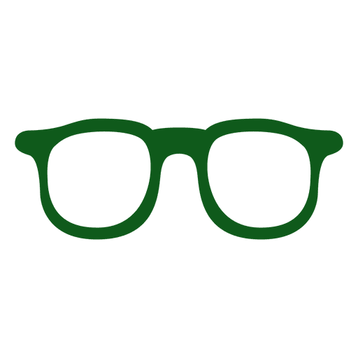 Dickes Hipsterglas PNG-Design