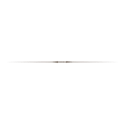 Dekorativer Teiler mit winziger Kantenlinie PNG-Design