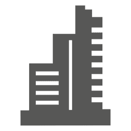 Ícone de construção de torre Desenho PNG