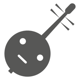 Ícone de ruan chinês tradicional Desenho PNG