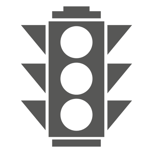 Traffic signal light sign PNG Design