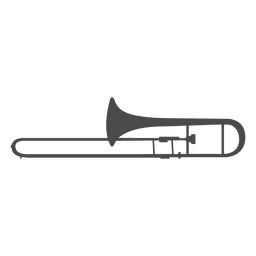 Trombone silhouette PNG Design Transparent PNG