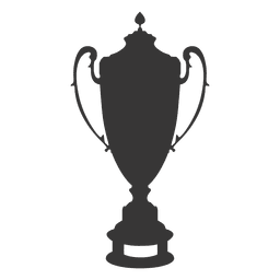 Silhueta da taça do troféu 3 Desenho PNG