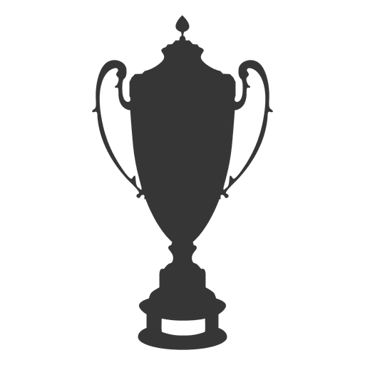Trophy cup silhouette 3