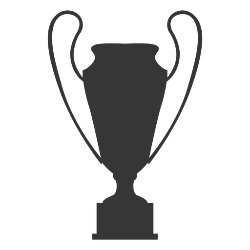 Trophy cup silhouette 4 PNG Design