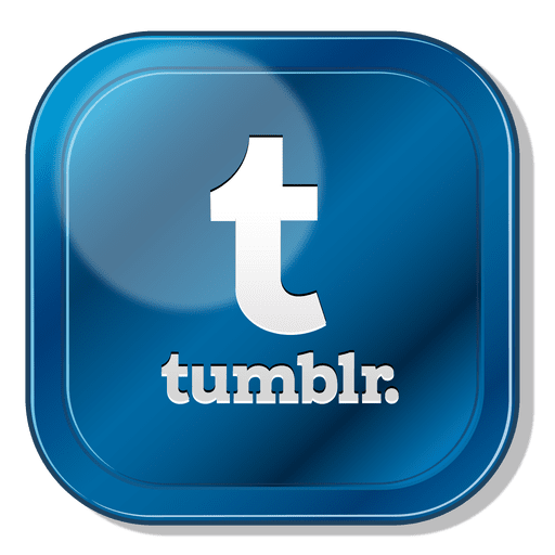 Tumblr quadratisches Symbol PNG-Design