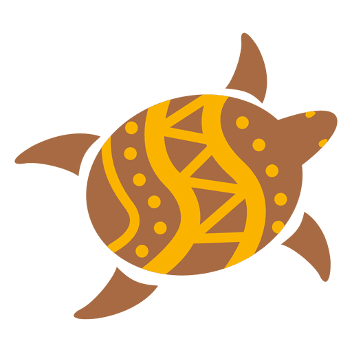 Icono decorativo de tortuga