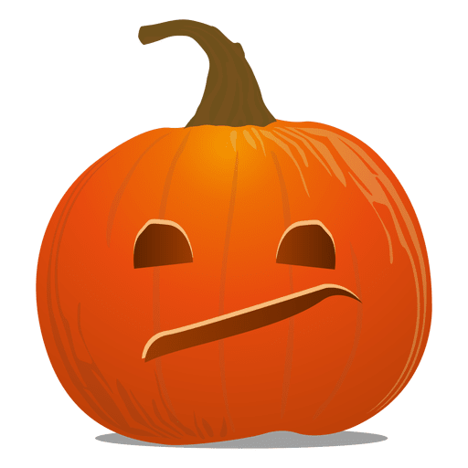 Twink pumpkin emoticon PNG Design