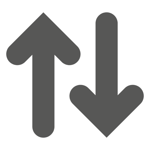 Up down elevator icon PNG Design