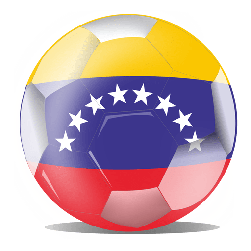 Bola de bandeira da Venezuela Desenho PNG