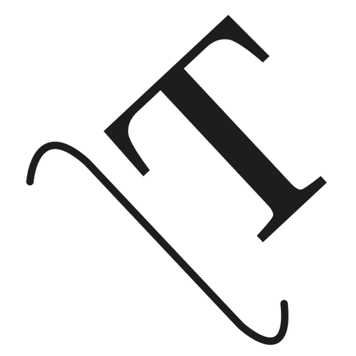 Vertical type on a path tool PNG Design