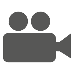 Icono o logotipo de cámara de video Transparent PNG