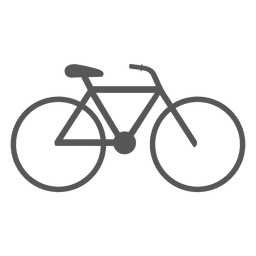 Icono de bicicleta bicicleta Diseño PNG