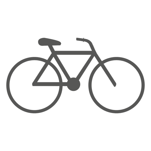 Bicycle bike icon PNG Design