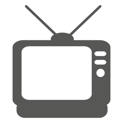 Vintage television icon Transparent PNG Vintage television icon Transparent PNG