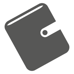 Silueta de icono de cartera Diseño PNG