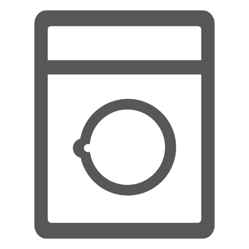 Washing machine icon PNG Design