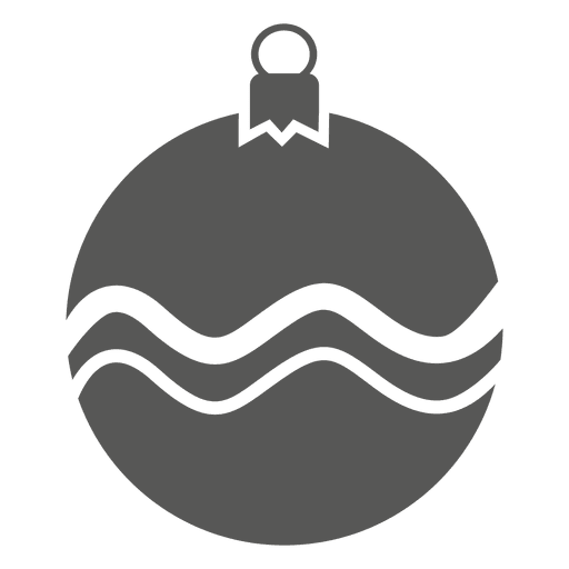 Icono de adorno de rayas de onda Diseño PNG