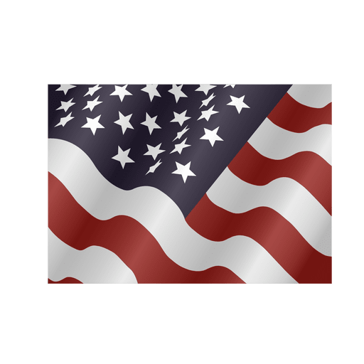 Bandeira quadrada dos EUA