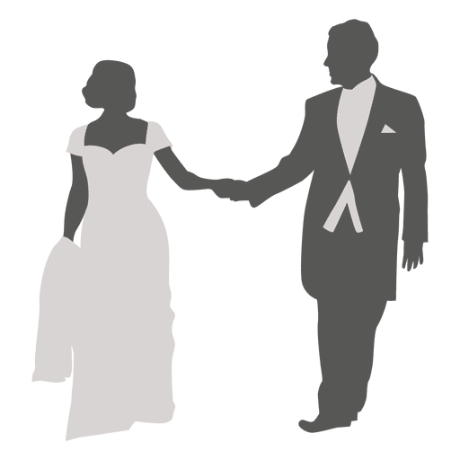 Download Wedding couple romancing - Transparent PNG & SVG vector file