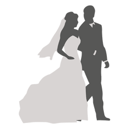 wedding silhouettes transparent png or svg to download vexels