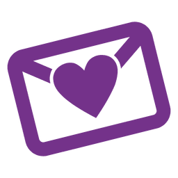 Wedding envelop icon PNG Design