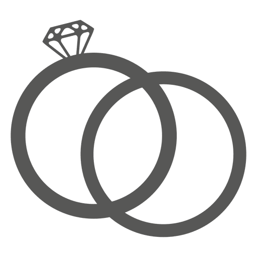 Wedding ring icon - Transparent PNG & SVG vector file